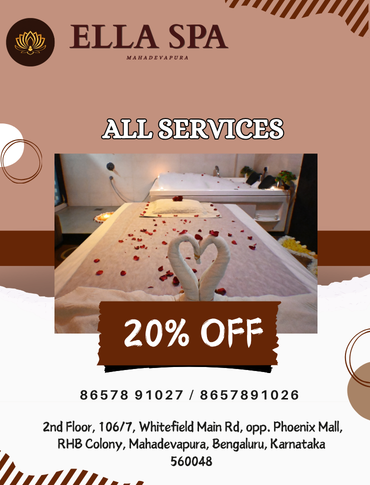 Massage special offer at Ella Spa in Mahadevapura, Bengaluru